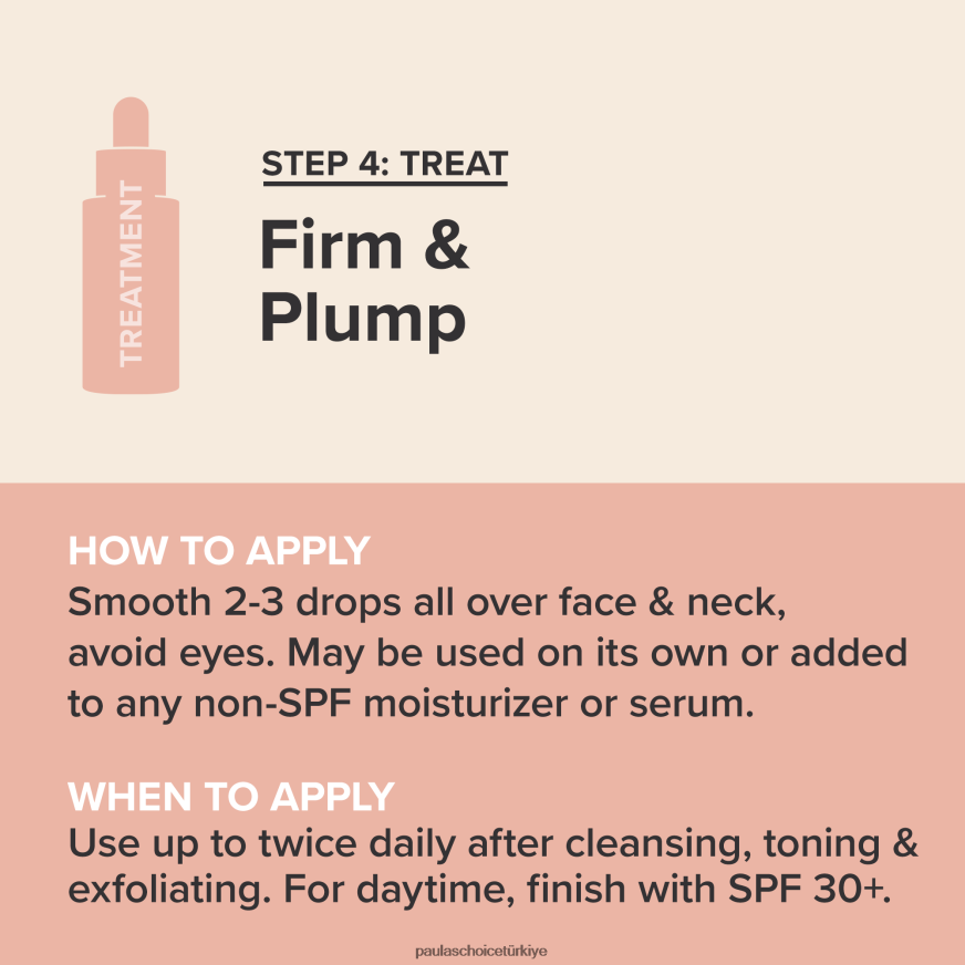 Paula's Choice 02RV6J3 tam dolu kollajen yanlısı çoklu peptit güçlendirici