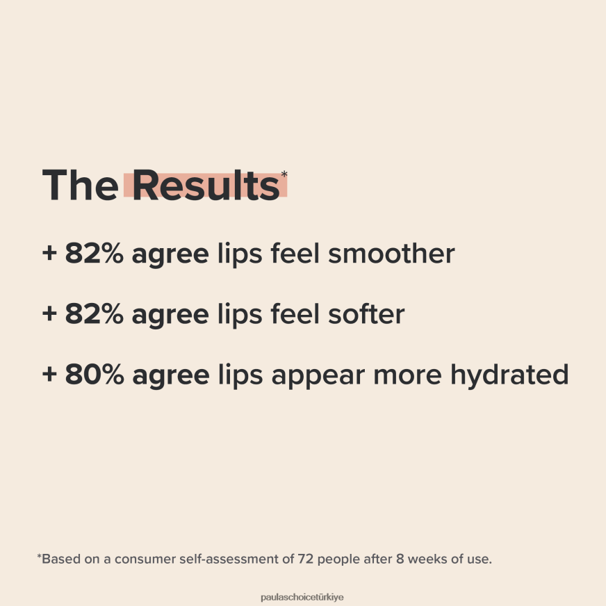 Paula's Choice 02RV6J62 tam dolu hyaluronik asit + peptid dudak güçlendirici