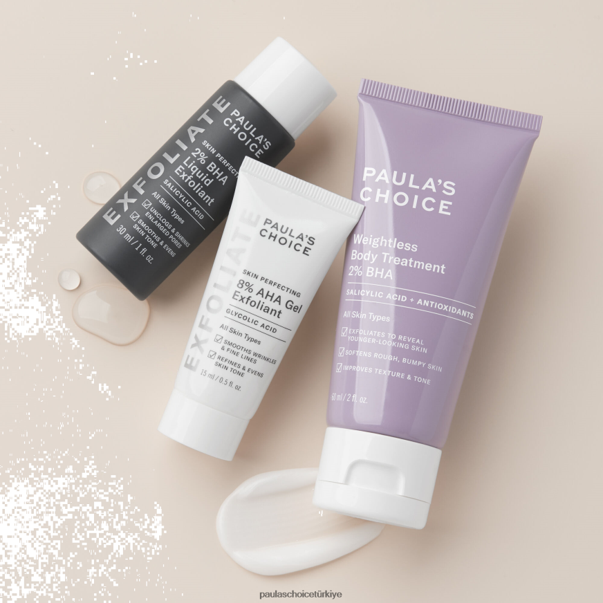 Paula's Choice 02RV6J127 asit peeling mini kitini keşfedin