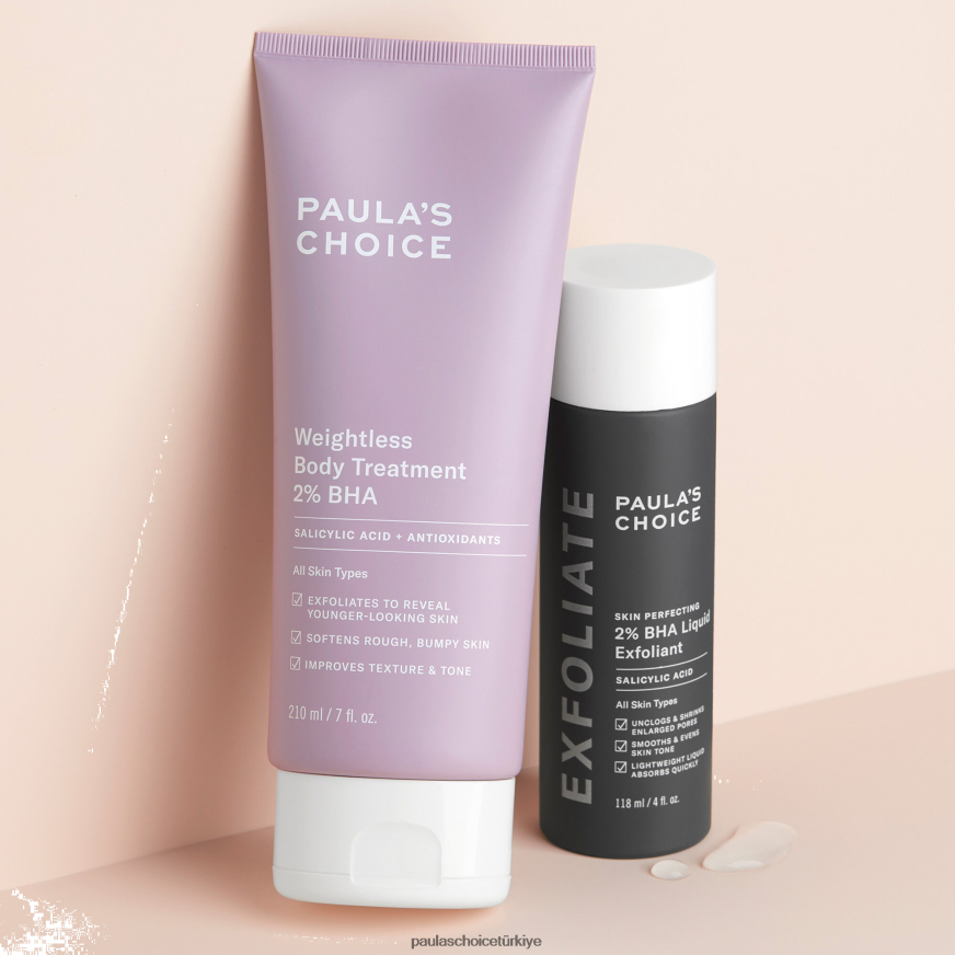 Paula's Choice 02RV6J15 tüm cilt tipleri yüz ve vücut kiti için bha
