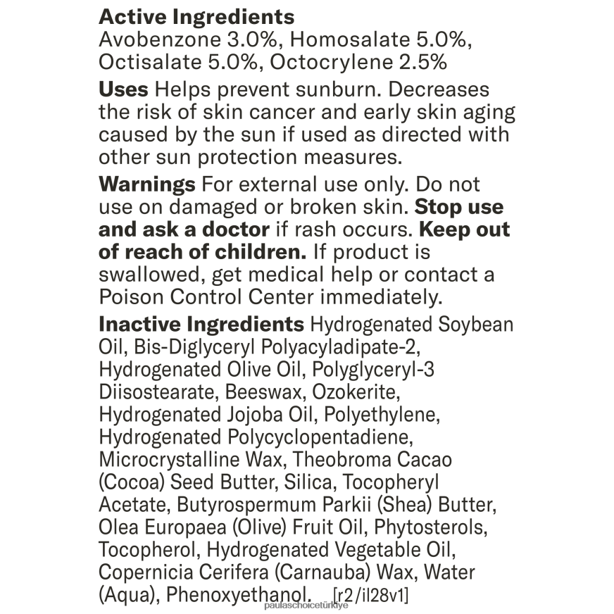 Paula's Choice 02RV6J1 tam dolu sınırlı sayıda günlük spf ikilisi