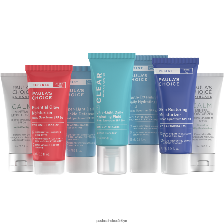 Paula's Choice 02RV6J2 cilt bakımı sınırlı sayıda spf kitini keşfet