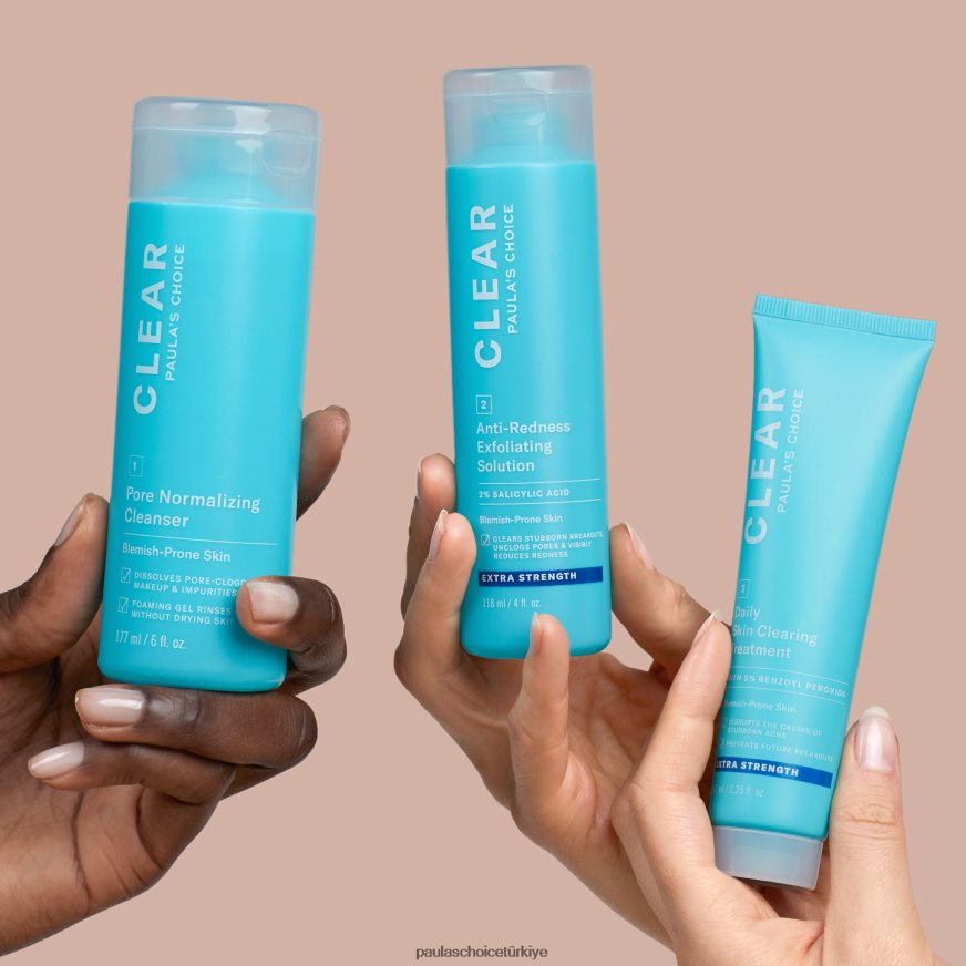 Paula's Choice 02RV6J8 3 adımlı rutin ekstra güç kiti