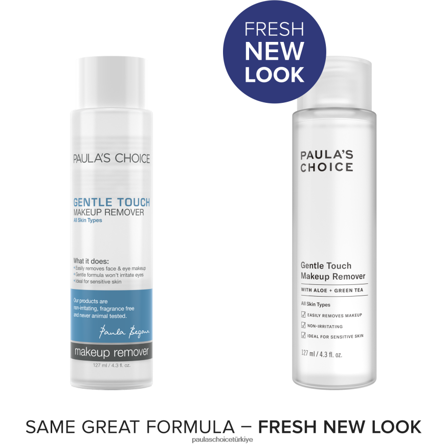 Paula's Choice 02RV6J114 tam dolu nazik dokunuşlu makyaj temizleyici
