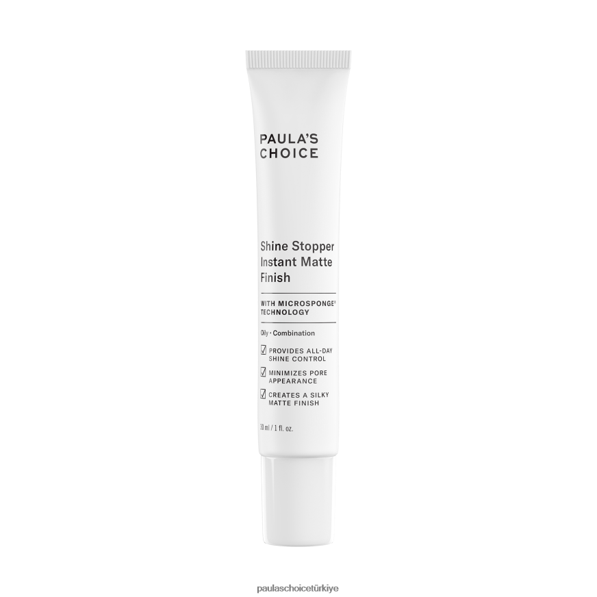 Paula's Choice 02RV6J128 tam dolu mikrosünger teknolojisi ile parlaklık durdurucu anında mat kaplama