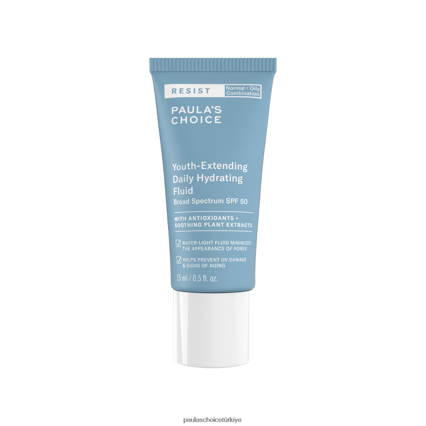 Paula's Choice 02RV6J150 tam dolu gençlik uzatıcı günlük nemlendirici sıvı spf 50