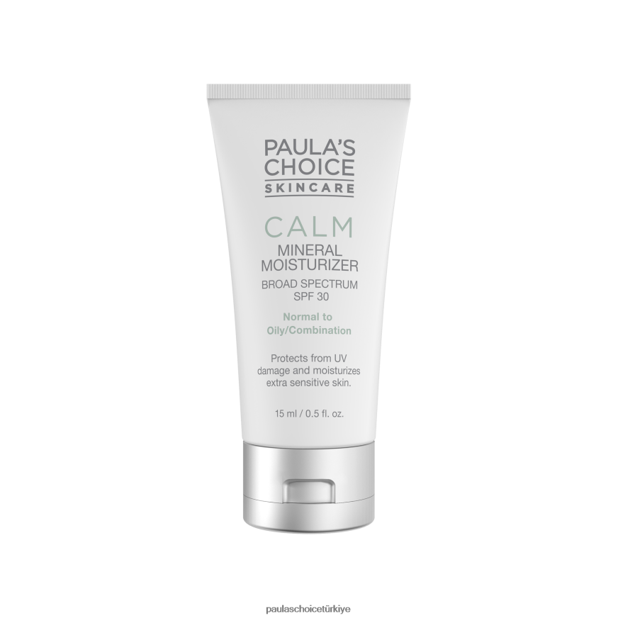 Paula's Choice 02RV6J54 tam dolu Normal ve yağlı ciltler için kızarıklık giderici spf 30 mineral nemlendirici