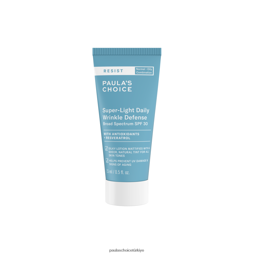 Paula's Choice 02RV6J56 tam dolu süper hafif kırışıklık savunması spf 30