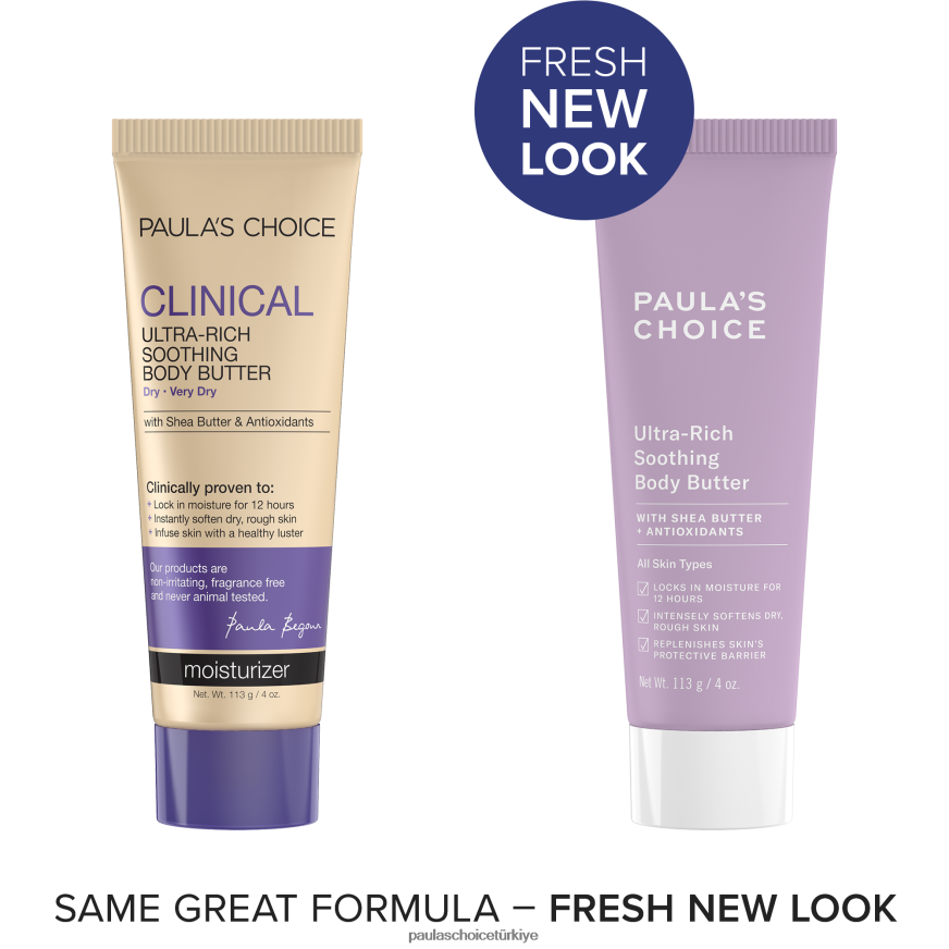 Paula's Choice 02RV6J144 tam dolu ultra zengin yatıştırıcı vücut yağı