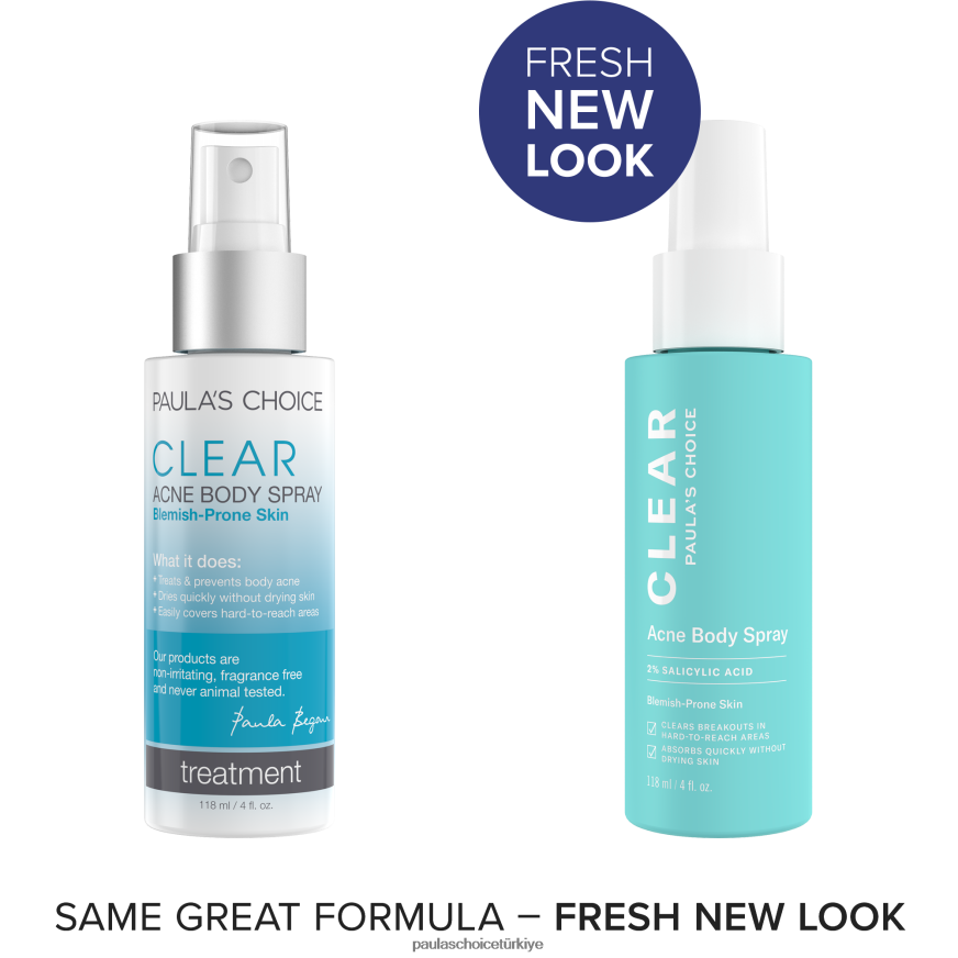 Paula's Choice 02RV6J86 tam dolu sivilce vücut spreyi