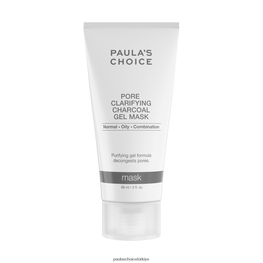 Paula's Choice 02RV6J33 tam dolu gözenek arındırıcı kömür jeli maskesi