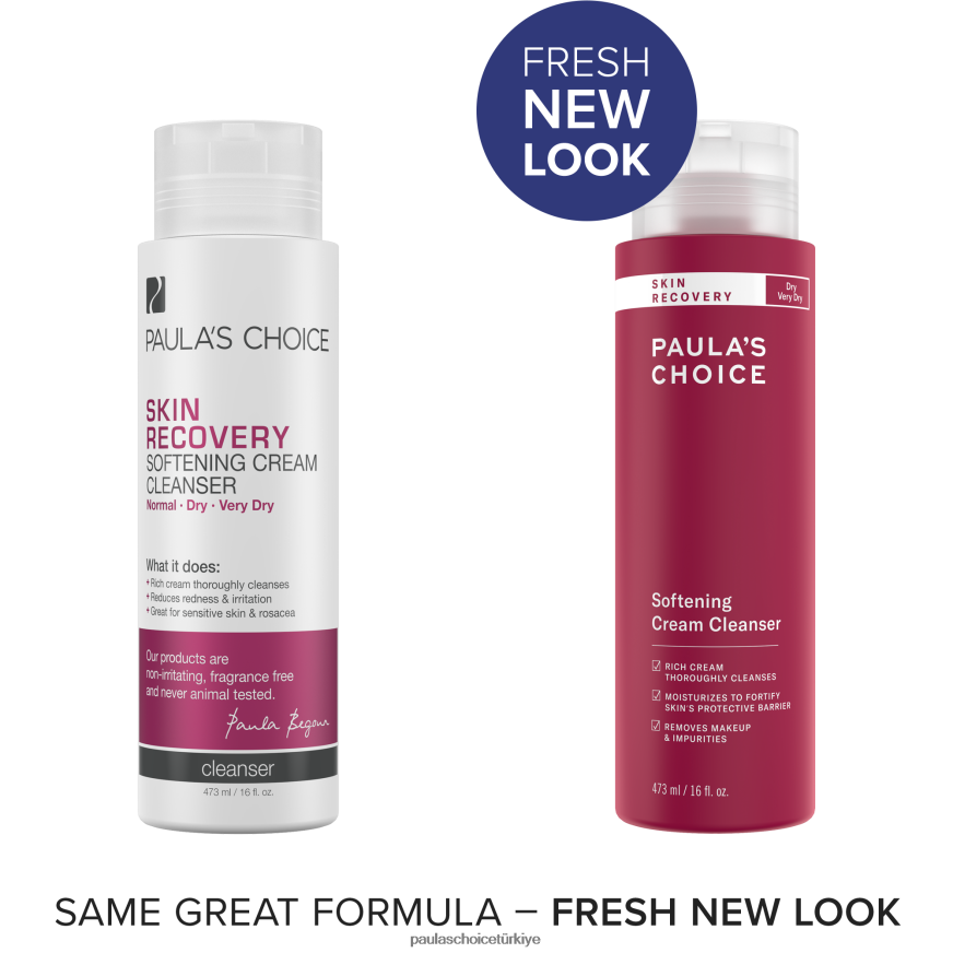 Paula's Choice 02RV6J101 tam dolu yumuşatıcı krem ​​temizleyici