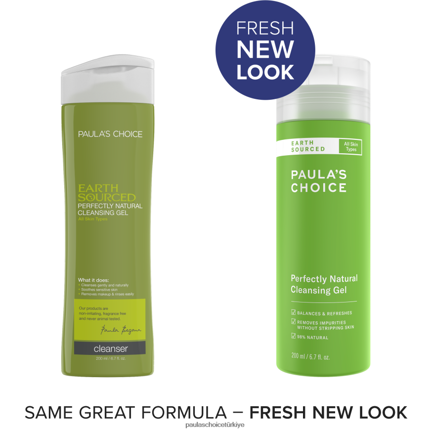 Paula's Choice 02RV6J123 tam dolu tamamen doğal temizleme jeli