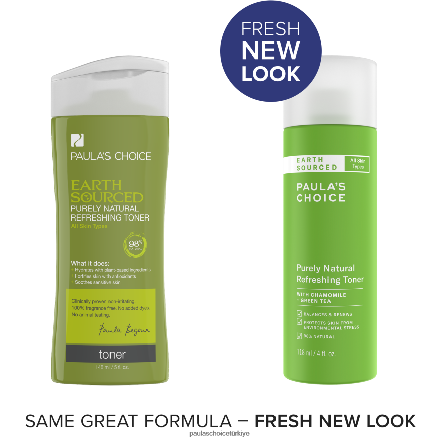 Paula's Choice 02RV6J83 tam dolu tamamen doğal ferahlatıcı toner